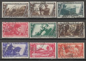 COLLECTION LOT # 5546 ITALY 9 STAMPS 1932 CV+$13