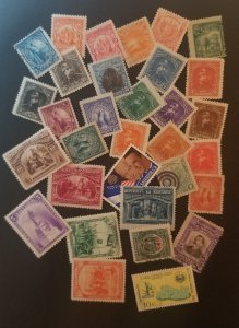 EL SALVADOR Used  Unused MH Stamp Lot Collection T5971