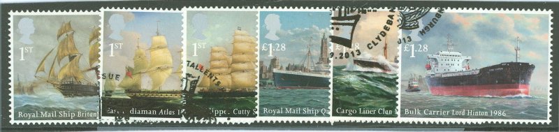 Great Britain #3219-3224   (Navy)