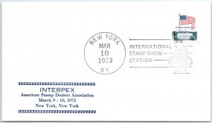 U.S. SPECIAL EVENT CANCELLATION INTERNATIONAL STAMP SHOW INTERPEX NEW YORK 1973