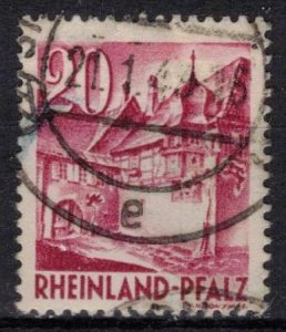 Germany - French Occupation - Rhine Palatinate - Scott 6N35