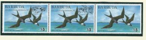 Barbuda  mnh strip of 3 SC 213,214, 186a