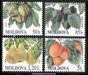 Moldova Scott 640-643 Mint never hinged.