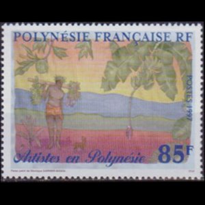 FR.POLYNESIA 1997 - Scott# 723 Painting 85f NH