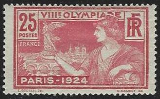 France #199 Mint Hinged Single (H5)