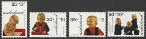Netherlands #B489-B492 MNH Full Set of 4 Semi-postals