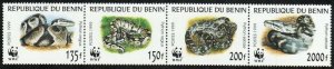 Benin Stamp 1086  - Snakes-WWF