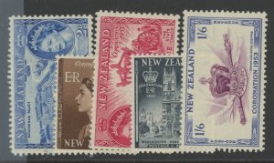 New Zealand #280-284 Mint (NH) Single (Complete Set)