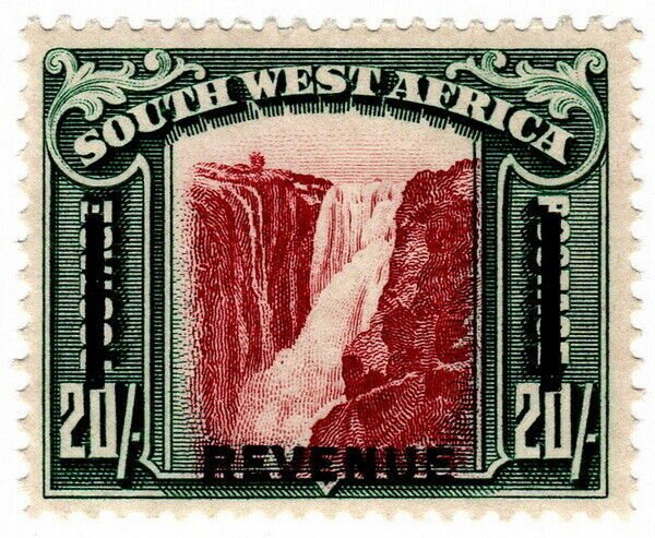 (I.B) South-West Africa Revenue : Duty Stamp 20/-