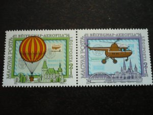 Hungary - Set - Air-Post Semi-Postal Stamps