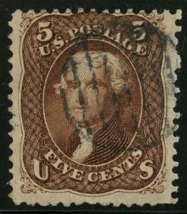 #75 VF USED WITH LIGHT CANCEL CV $450 BT1873