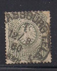 Germany Sc.# 34 Used Mi.# 36 Pfennige with e L3