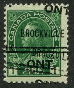 Canada Precancel BROCKVILLE 3-104-D