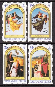 Turks and Caicos 559-562 Paintings MNH VF