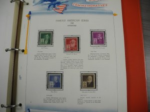 US, Amazing Mint  Stamp Collection in Lindner pages, mounted on White Ace pages