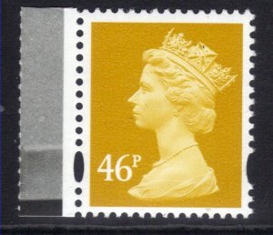 GB 2005 QE2 46p Yellow Machin Umm Del la rue SG Y1722 Ex DX 39 ( M502 )