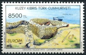 Northern Cyprus Sc#364a MNH, 8500L multi, Europa (C.E.P.T.) 1994 - Discoverie...