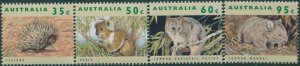 Australia 1992 SG1362-1369 Wildlife 4 values MNH
