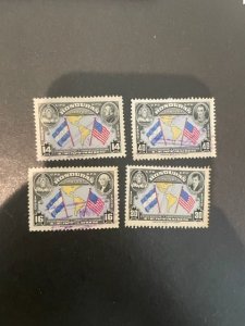 Honduras sc C99a,b,c,d uhr