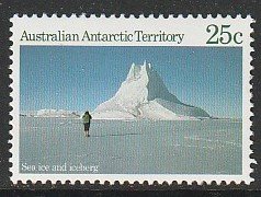 1984 Australian Antarctic Territory - Sc L65 - MNH VF - single - Sea Ice