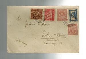 1936 Madeira Portugal cover to Germany