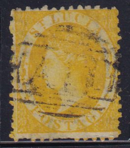 St Lucia 1864 SC 8 USed 