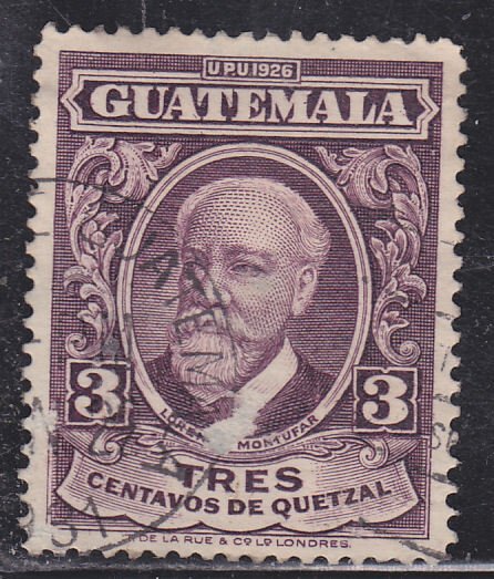 Guatemala 236 Lorenzo Montúfar y Rivera 1929