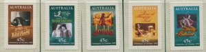 Australia 1995 SG1535-1539 Cinema diecut set MNH