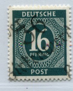 GERMANY SOVIET ZONE HOP BEZIRKSHANDSTEMPEL BEZIRK 36 I k VII PERFECT MNH 052