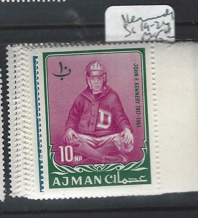 AJMAN   (PP0306B)  KENNEDY  SG 19-24    MNH