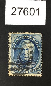 MOMEN: US STAMPS # 185 USED  LOT #27601