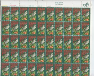 1971 Partridge - Christmas FS  (Scott 1445) MNH