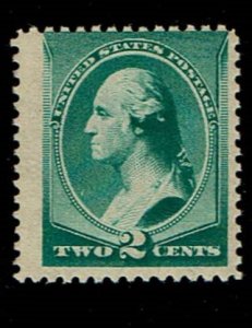 Scott #213 Fine-OG-NH. With 2010 Weiss certificate. SCV - $120.00