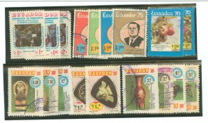 Ecuador #910/C547-C548/ Used Single (Complete Set)