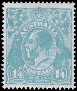Australia Scott 76a (1927) Mint H VF, CV $260.00 M