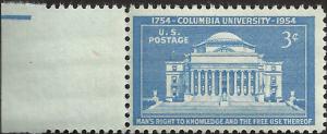 # 1029 MINT NEVER HINGED COLUMBIA UNIVERSITY 200TH ANNI