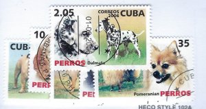 Cuba SC#4607-4612 Used F-VF...Fill great Spots!