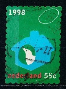 Netherlands #1018m Single Used