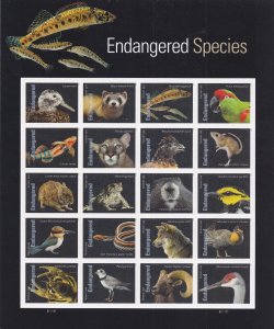 US 5799 Endangered Species F sheet 20 MNH 2023