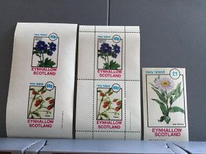 Scotland  Holy Island Flowers plants Geranium Ibericum  MNH stamps  R24128