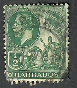 Barbados #117 used single