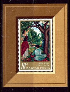 Hungary 1870 MNH 1967 Painting S/S    (ap4267)