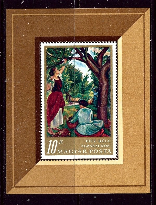 Hungary 1870 MNH 1967 Painting S/S    (ap4267)