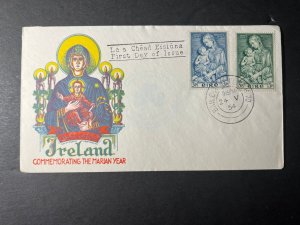 1954 Ireland First Day Cover FDC Dublin Medonna and Child The Marian Year