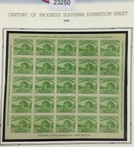 US STAMPS COLLECTIONS 1933 UNUSED LOT #23250