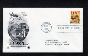 2948 LOVE, FDC ArtCraft/PCS addressed