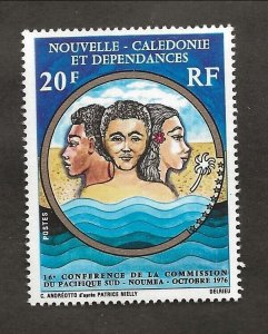 New Caledonia Sc 421 NH issue of 1976 - South Pacific people