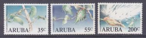 Aruba 43-45 MNH 1989 Maripampun - Omphalophalmum Rubrum Plants Set of 3