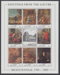 Lesotho Sc 947,1089-1090,1117-1118 MNH. 1993-1998 issues, 3 complete sets, VF