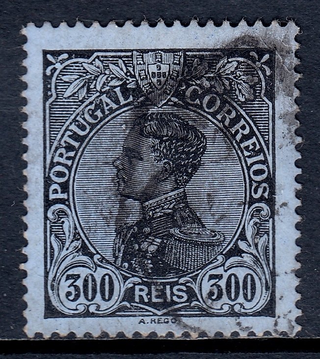 Portugal - Scott #167 - Used - Tiny corner thin UR - SCV $5.00